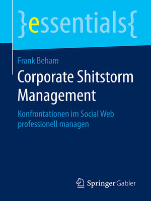 cover image of Corporate Shitstorm Management